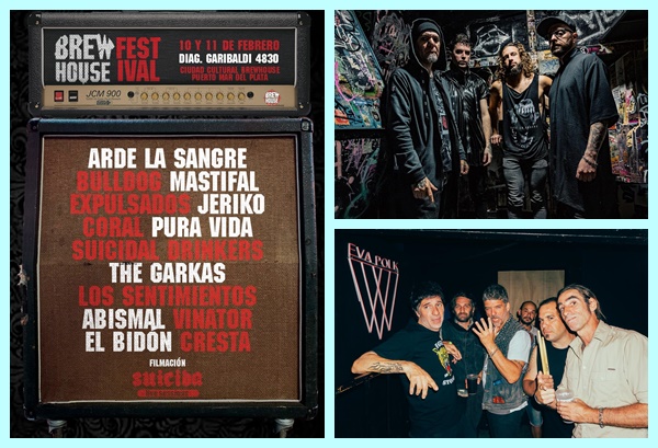 Dos días a puro rock en Mar del Plata junto a BullDog, Arde la Sangre, Expulsados 