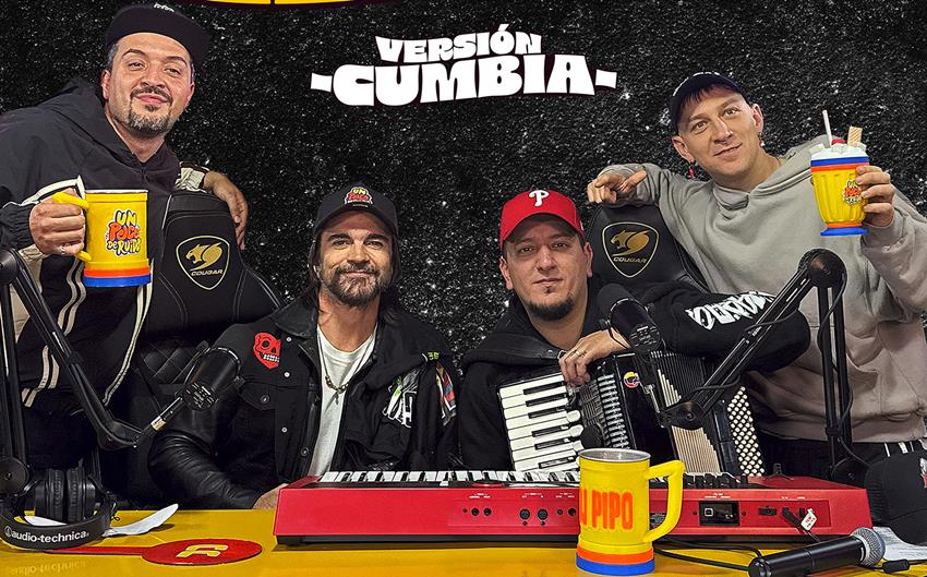 JUANES PRESENTA «LA CAMISA NEGRA» EN VERSIÓN CUMBIA JUNTO A UN POCO DE RUIDO Y PINKY SD.