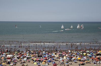 Más de un millón de turistas arribaron en enero a Mar del Plata