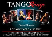 Tango Rouge del Festival de Baradero a Mar del Plata