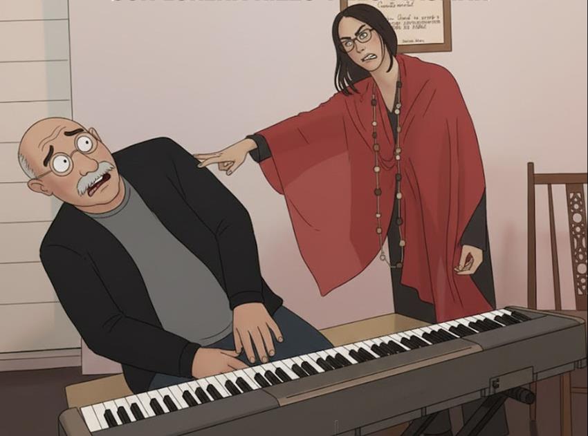 LA CLASE DE PIANO - CON LEO MASLIAH EN EL SEPTIMO FUEGO