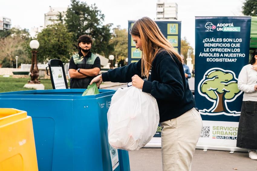 ESTE JUEVES EL PUNTO VERDE MÓVIL ESTARÁ EN PLAZA PUEYRREDON