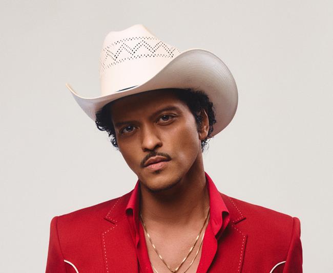 BRUNO MARS PRESENTA SU MUY ESPERADO ÁLBUM «THE ROMANTIC»