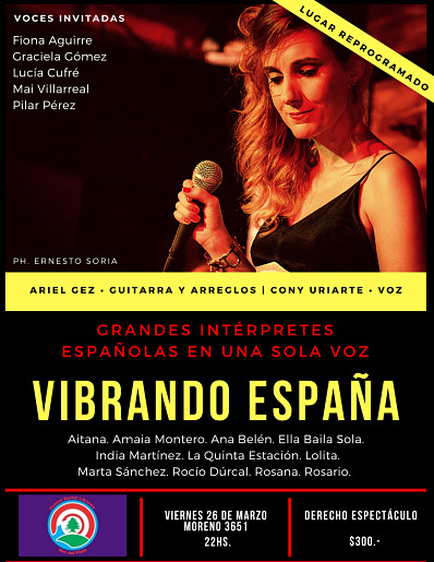 CONY URIARTE  PRESENTA VIBRANDO ESPAÑA