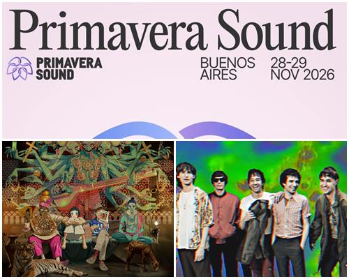 PRIMAVERA SOUND BS AS DEVELÓ EL LINE UP DE SU PRÓXIMA EDICIÓN 2026