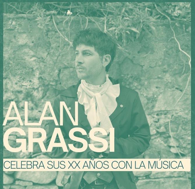 Leia ALAN GRASSI CELEBRA XX AÑOS CON LA MÚSICA