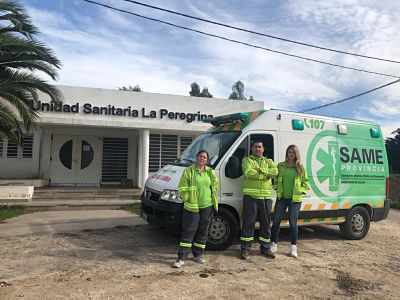 La Peregrina cuenta con una ambulancia de alta complejidad
