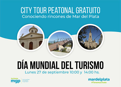 El EMTur celebra el Día Mundial del Turismo con un city tour peatonal gratuito