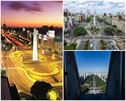 FESTEJOS POR EL ANIVERSARIO DEL OBELISCO EN LA CIUDAD DE BUENOS AIRES