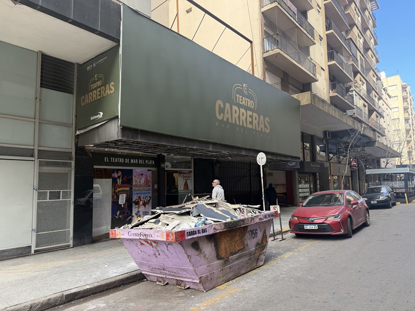 EL TEATRO CARRERAS RENACE: COMENZARON LAS OBRAS DE RECONSTRUCCIÓN PARA SU GRAN REGRESO