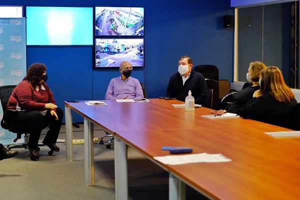 Primera reunión sobre protocolos para la vuelta a las clases presenciales