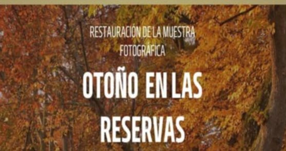 Restauración de la muestra fotográfica «Otoño en las Reservas»