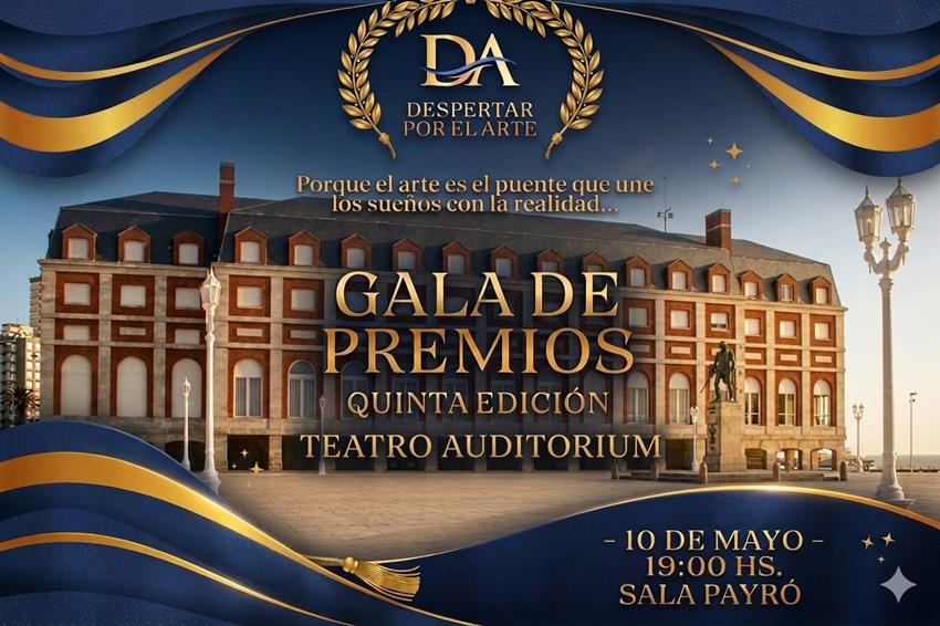  DESPERTAR POR EL ARTE QUINTA EDICIÓN – GALA DE RECONOCIMIENTOS 2026.