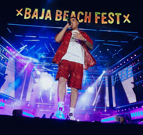 LUNAY se presentó ante más de 200.000 personas  en el Baja Beach Fest.