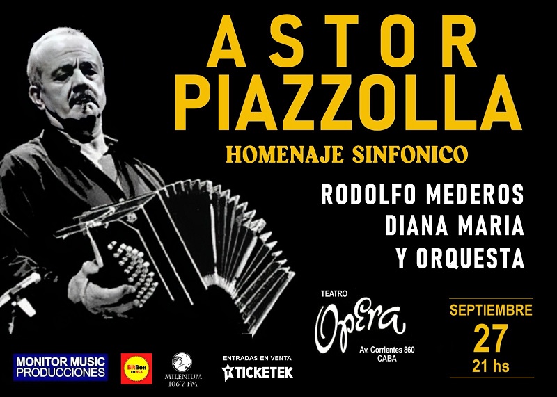 Leia ASTOR PIAZZOLLA HOMENAJE SINFONICO