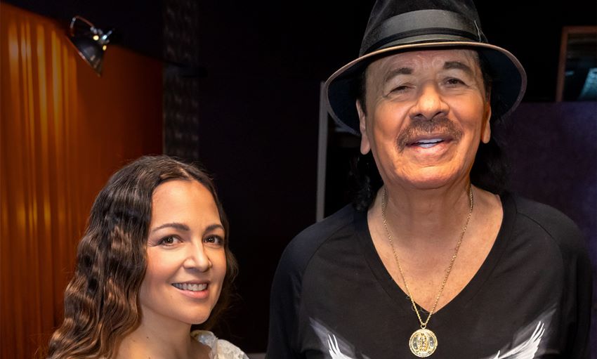 SANTANA Y NATALIA LAFOURCADE PIDEN PAZ Y EMPATÍA EN «HERMANO»  