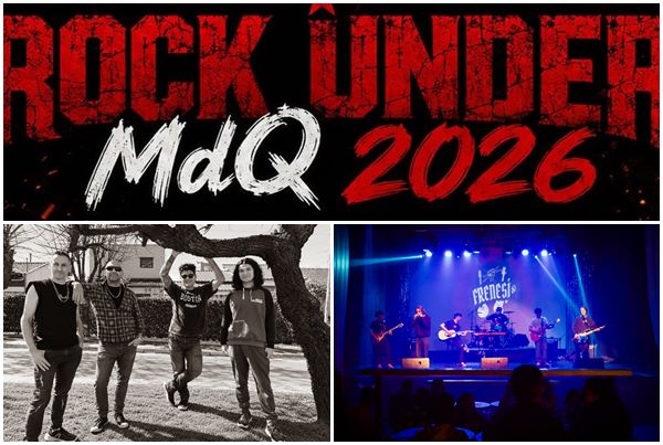ROCK UNDER MDQ PRESENTA UNA NUEVA FECHA CON ÓXIDO Y FRENESÍ
