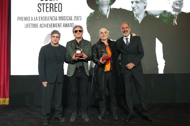 SODA STEREO recibió el PREMIO A LA EXCELENCIA MUSICAL 2023