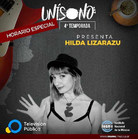 Uísono con Hilda Lizarazu por Televisión Pública