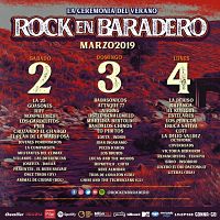ROCK EN BARADERO 2019 SERÁ LOS DÍAS 2, 3 Y 4 DE MARZO