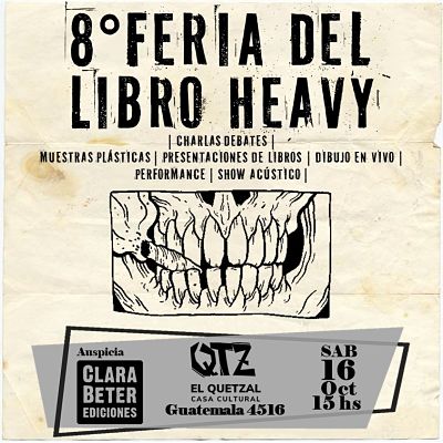 8º Feria Del Libro Heavy en Buenos Aires .