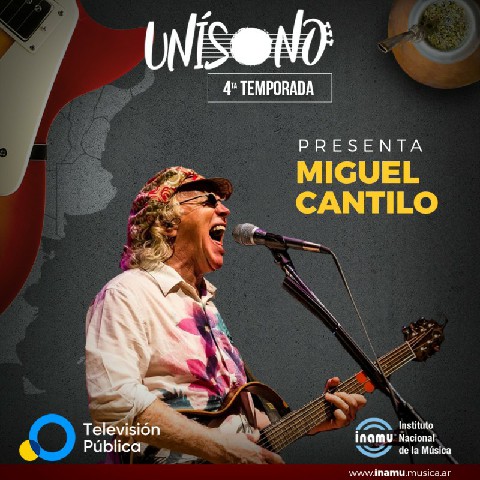 Unísono con Miguel Cantilo el Sábado por Televisión Pública