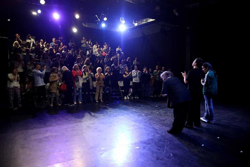 EL GALPÓN DE LAS ARTES SIGUE CON FUNCIONES DE «SOLOS, UN LIENZO EN BLANCO»