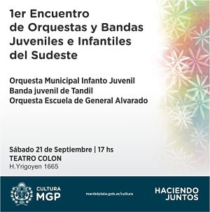 Se viene el 1º Encuentro de Orquestas y Bandas Juveniles e Infantiles 