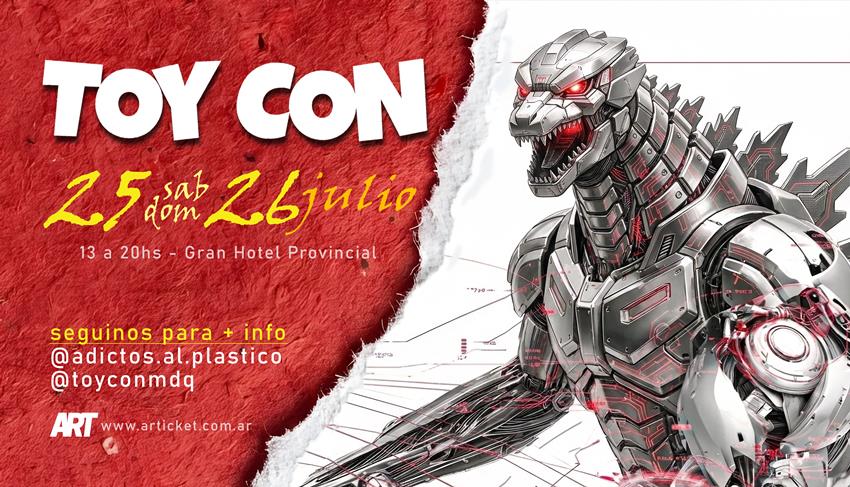 TOY CON 2026: LA CULTURA POP INVADE MAR DEL PLATA EN VACACIONES DE INVIERNO.