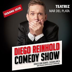 Diego Reinhold llega con su Comedy Show a Mar del Plata