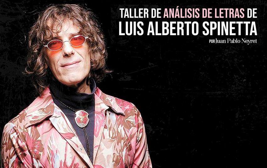 TALLER DE ANÁLISIS DE LETRAS DE LUIS ALBERTO SPINETTA EN MAR DEL PLATA
