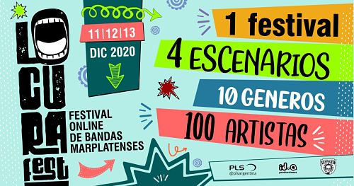 Lo Cura Fest 2020  1er Festival Multigénero de Mar del Plata