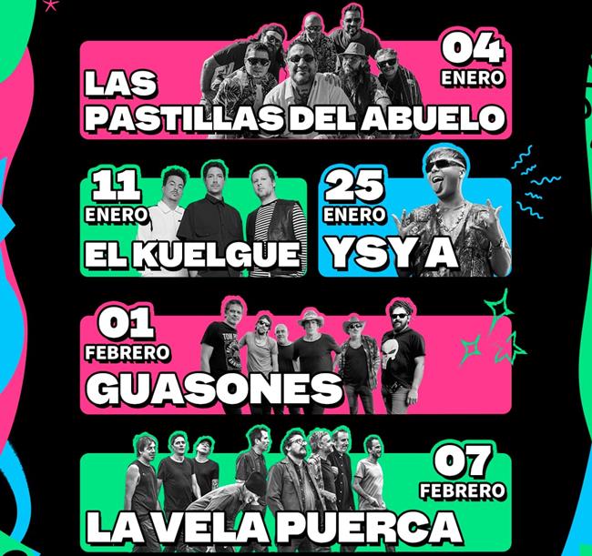 VIBRA ARENA LOS MEJORES SHOWS A METROS DEL MAR