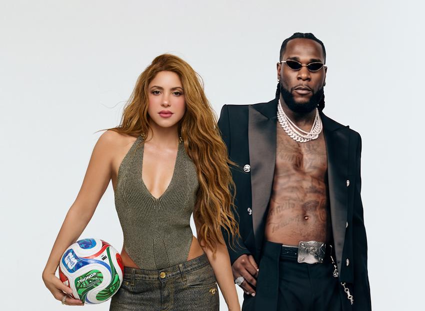 SHAKIRA Y BURNA BOY LANZAN «DAI DAI» LA CANCIÓN OFICIAL DE LA COPA MUNDIAL DE LA FIFA 2026