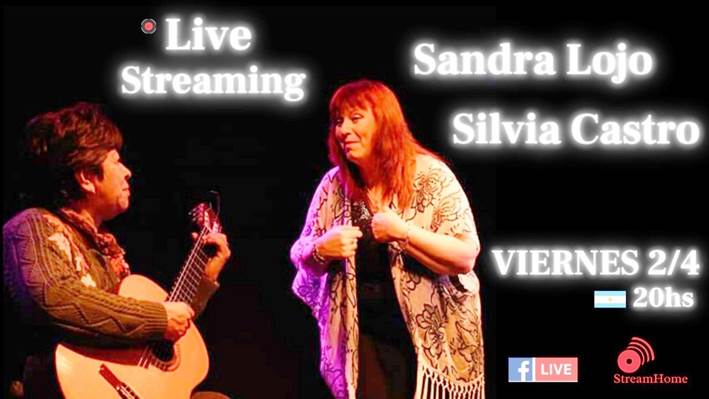 SANDRA LOJO Y SILVIA CASTRO JUNTAS EN RECITAL GRATUITO 