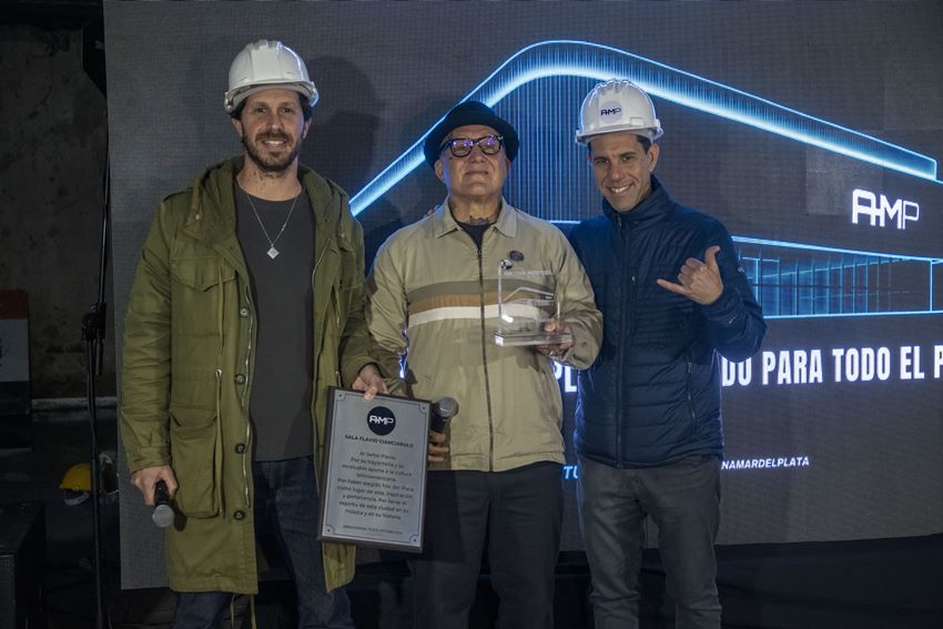 ARENA MARDEL PLATA PRESENTÓ LOS AVANCES FINALES DE SU PROYECTO Y UN HOMENAJE AL SR. FLAVIO.
