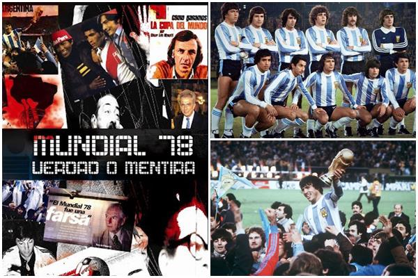 CICLO GRATUITO DE DOCUMENTALES SOBRE LOS MUNDIALES DE FÚTBOL GANADOS POR ARGENTINA.